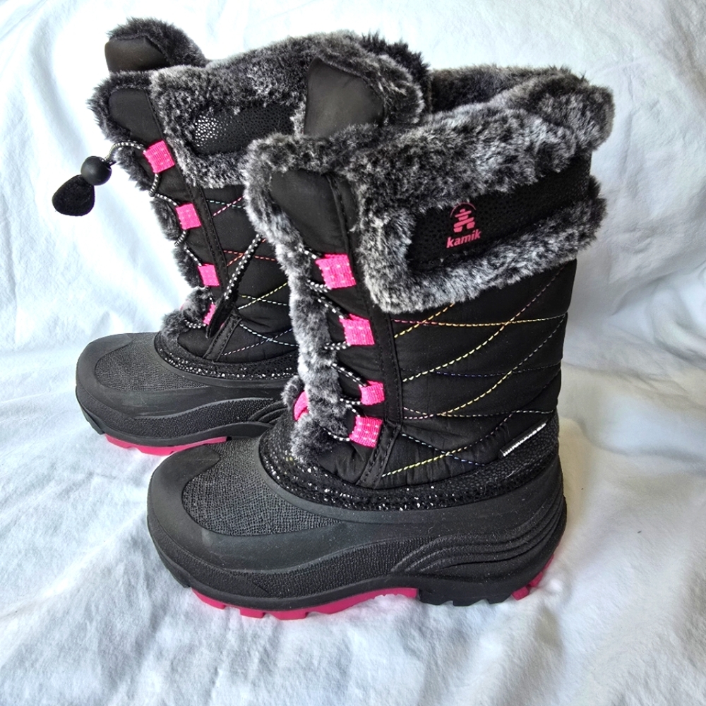 Kamik Snowgypsy 4 Waterproof Snow Boots. Insulated. Rubber Sole. Size 12
